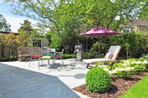 Protect Your Plants with Integrated Pest Management Backyard patio with landscaping plants